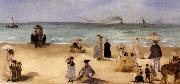Edgar Degas Beach Scene Spain oil painting reproduction
